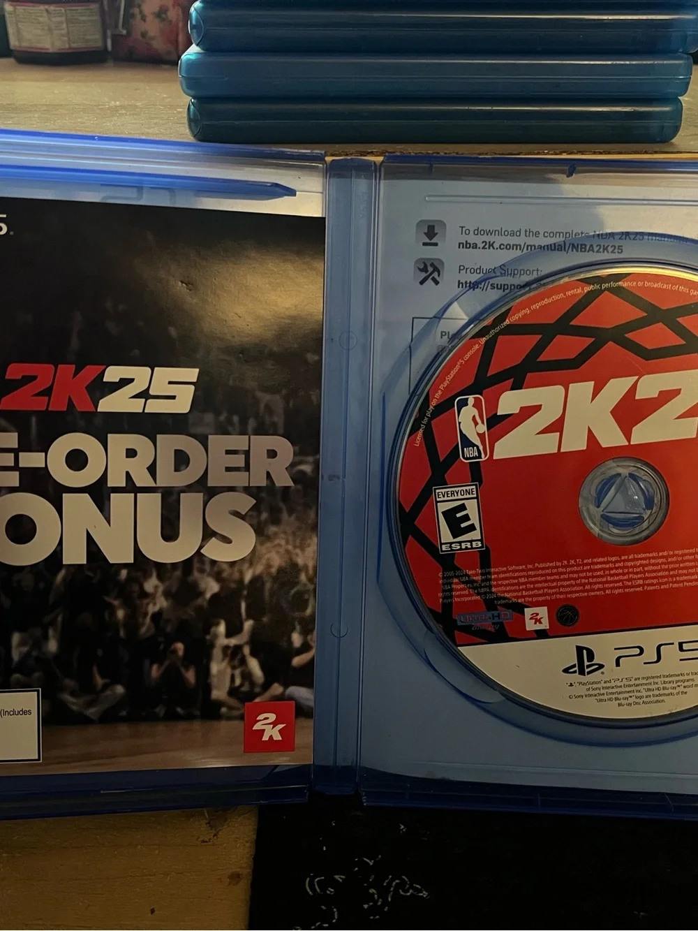 Sony PS5 NBA 2K25 Video Game - Black, Red, White